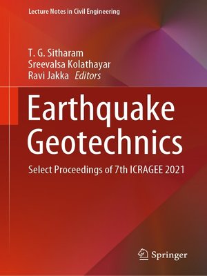 cover image of Earthquake Geotechnics